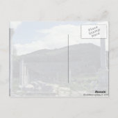 Midden-Amerikaanse ruïnes Briefkaart (Achterkant)