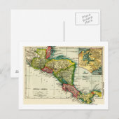 Midden-AmerikaPanoramische KaartMidden-Amerika Briefkaart (Voorkant / Achterkant)