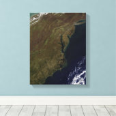 Midden-Atlantische Verenigde Staten Canvas Afdruk (Insitu (Houten vloer))