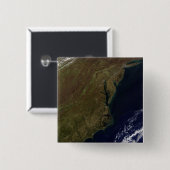 Midden-Atlantische Verenigde Staten Vierkante Button 5,1 Cm (Voorkant /achterkant)