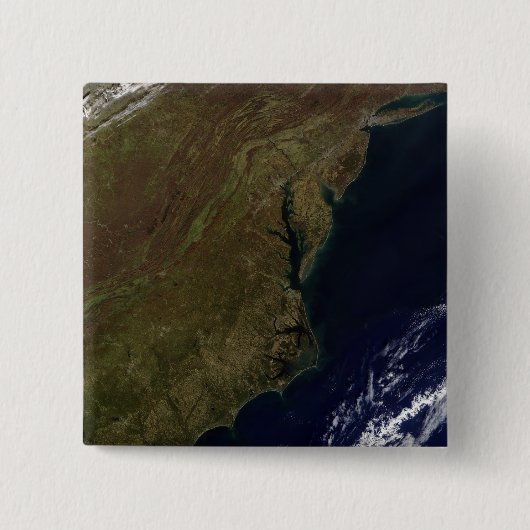 Midden-Atlantische Verenigde Staten Vierkante Button 5,1 Cm (Voorkant)