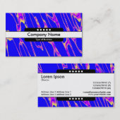 Midden band 5 Spots - de Factor van de Verf Visitekaartje (Voorkant / Achterkant)