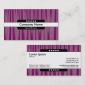 Midden band 5 Spots - Drapery 06 Visitekaartje (Voorkant / Achterkant)