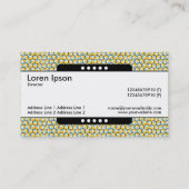 Midden band 5 Spots - Hexagon Patroon 03 Visitekaartje (Achterkant)