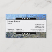 Midden band 5 spots - Koel water II Visitekaartje (Achterkant)