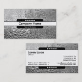 Midden band 5 spots - Koel water Visitekaartje (Voorkant / Achterkant)