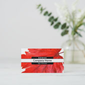 Midden band 5 spots visitekaartje (Staand voorkant)