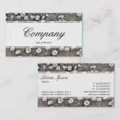 Midden band (gesneden) - Manuscript - de Ancient v Visitekaartje (Voorkant / Achterkant)