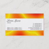 Midden band - Manuscript - Fractal Flames Visitekaartje (Achterkant)