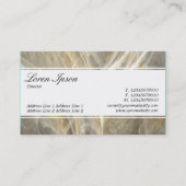 Midden band (rand) - Manuscript - Fractal vlam Visitekaartje (Achterkant)