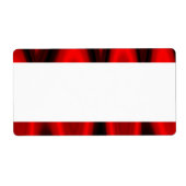 Midden-band - Zaal vlam Etiket (Voorkant)