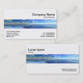 Midden-band - Zee en lucht Visitekaartje (Voorkant / Achterkant)