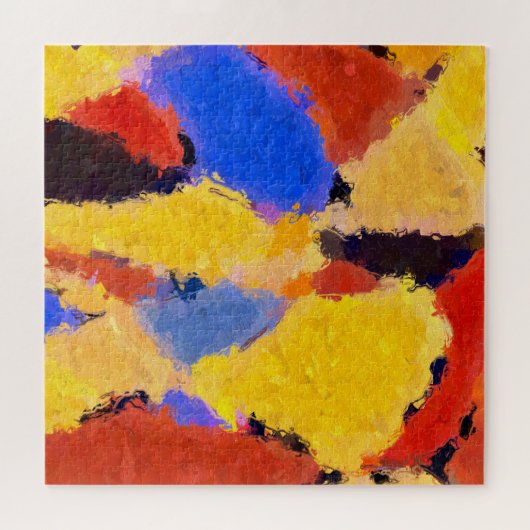 Midden-Centraal Abstract Legpuzzel (Horizontaal)