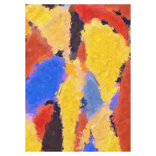 Midden-Centraal Abstract Tafelkleed (Voorkant)