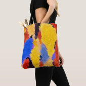 Midden-Centraal Abstract Tote Bag (Dichtbij)