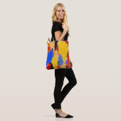 Midden-Centraal Abstract Tote Bag (Op model)