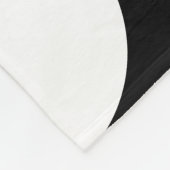 Midden-Centraal Modern rood, zwart en grijs Fleece Deken (Hoek)