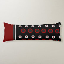 Midden-Centraal Modern rood, zwart en grijs