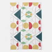 Midden-centraalmodus Geometrisch kleurrijk Theedoek (Verticaal)