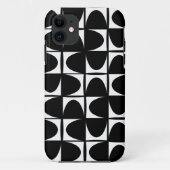 Midden-Century Brasilia Hoesje-Mate iPhone Case (Achterkant)