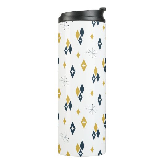 Midden-Century Diamonds Thermosbeker (Gedraaid links)