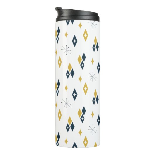 Midden-Century Diamonds Thermosbeker (Geroteerd rechts)