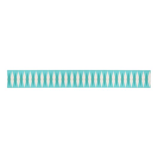 Midden-Century Modern Argyle Grosgrain Ribbon Grosgrain Lint (Voorkant)