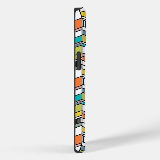 Midden-century Modern Herringbone Case-Mate iPhone Case (Achterkant / Rechts)