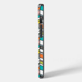 Midden-century Modern Herringbone Case-Mate iPhone Case (Achterkant / Links)
