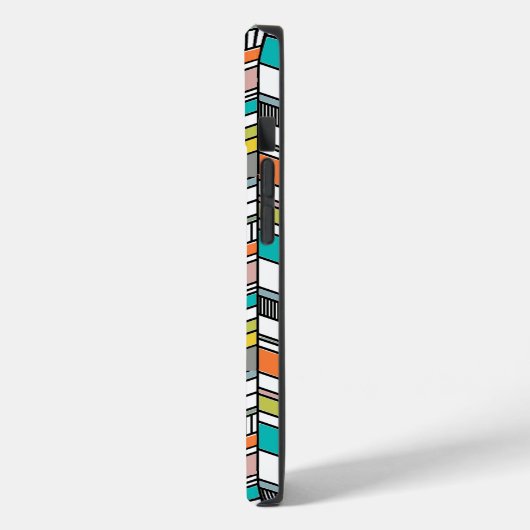 Midden-century Modern Herringbone Case-Mate iPhone Case (Achterkant / Links)