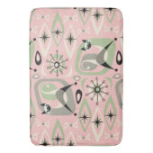 Midden-Century Siamese Cat Abstract Badmat (Voorkant Verticaal)