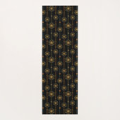 Midden-century Starburst Stripe Custom Colours SVG Yogamat (Achterkant)