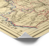 Midden-Duitsland Poster (Hoek)