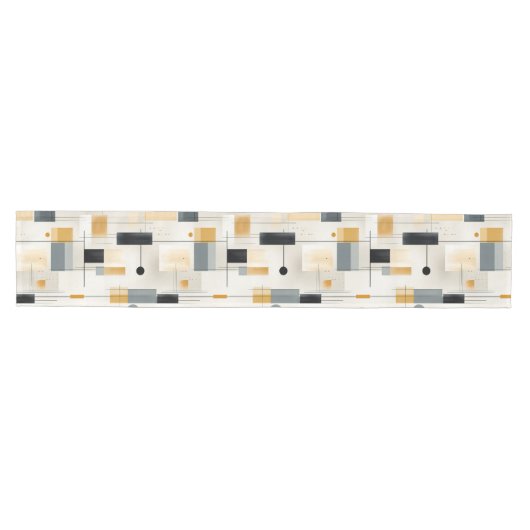 Midden Eeuw Abstract Medium Tafelloper (Horizontaal)