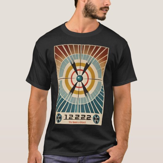 Midden Eeuw Atomaire Tijdperk Kunst Het Is Een Kna T-shirt (Voorkant)