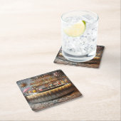 Midden-eeuw Atomic Futuristic Party Bar Kartonnen Onderzetters (Insitu)