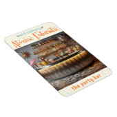 Midden-eeuw Atomic Futuristic Party Bar Magneet (Rechterzijde)