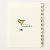 Midden-eeuw Atomic Futuristic Party Bar Planner (Achterkant)
