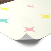 Midden-eeuw Atomic Futuristic Party Bar Poster (Hoek)