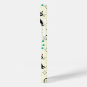 Midden-Eeuw Atoomkatten met Retro Starbursts Case-Mate iPhone Case (Achterkant / Links)