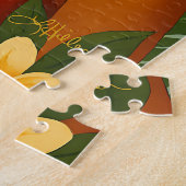 Midden eeuw bezoek Hawaii toerisme kunst Legpuzzel (Zijkant)