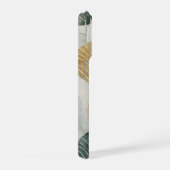 Midden eeuw botanisch blad – Boho aarde iPhone Hoesje (Rechterkant)
