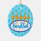 Midden eeuw Chanoeka/Kerstmis Keramisch Ornament (Rechts)