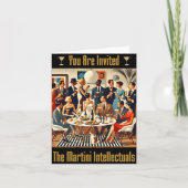 Midden eeuw De moderne Martini intellectuelen Kaart (Voorkant)