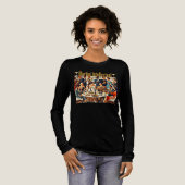 Midden eeuw De moderne Martini intellectuelen Tri-Blend Shirt (Voorkant)