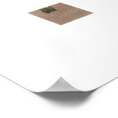 Midden eeuw Extra grote print (Hoek)