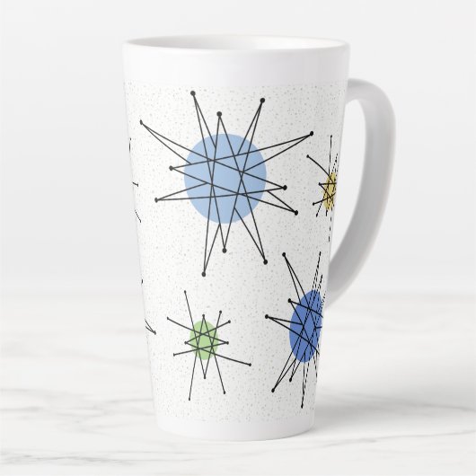 Midden eeuw Franciscaanse Starburst 2 Latte Mok (Rechterhoek)