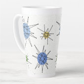 Midden eeuw Franciscaanse Starburst 2 Latte Mok (Linkerhoek)