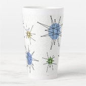 Midden eeuw Franciscaanse Starburst 2 Latte Mok (Voorkant)