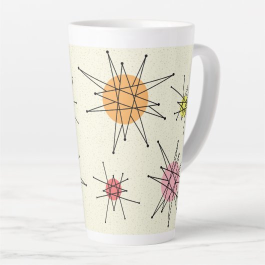 Midden eeuw Franciscaanse Starburst 7 Latte Mok (Rechterhoek)